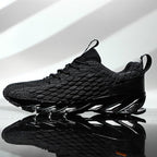Mens Modern Sneakers Breathable Running Shoes Outdoor Sport Casual Couples Gym Mens Lightweight Unique Design Bottom Breathable Tennis Sport Sneakers Stevvex