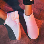 Mens Red Sneakers Flats Sport Footwear Couple Sneakers New Fashion Lovers Casual Lightweight Jogging Breathable Tennis Sport Shoes For Workout OutdoorWalking Stevvex