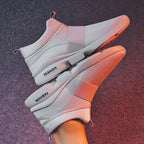 Mens Red Sneakers Flats Sport Footwear Couple Sneakers New Fashion Lovers Casual Lightweight Jogging Breathable Tennis Sport Shoes For Workout OutdoorWalking Stevvex