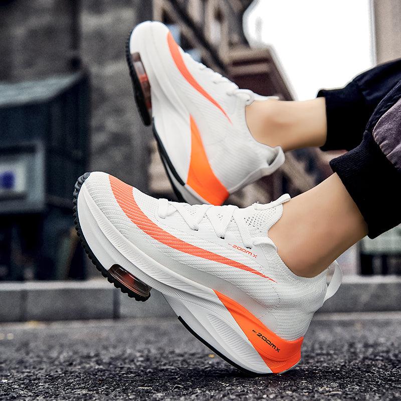 Mens Running Breathable Air Cushion Sneakers Light Jogging Men Casual Sports Outdoor Non-Slip Sneakers Athletic Casual Sports Tennis Road Sneakers For Walking Gym Jogging Training Fitness Stevvex