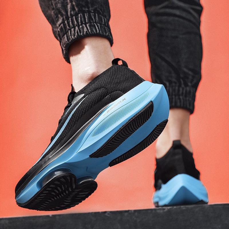 Mens Running Breathable Air Cushion Sneakers Light Jogging Men Casual Sports Outdoor Non-Slip Sneakers Athletic Casual Sports Tennis Road Sneakers For Walking Gym Jogging Training Fitness Stevvex