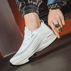 Mens Running Breathable Air Cushion Sneakers Light Jogging Men Casual Sports Outdoor Non-Slip Sneakers Athletic Casual Sports Tennis Road Sneakers For Walking Gym Jogging Training Fitness Stevvex