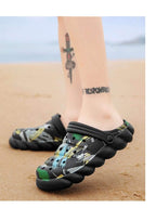 Mens Slippers Summer Flip Flops Sandals Fitness Fashion Garden Clogs Classic Mules Anti-Skid Rubber Sole Slip On Summer Mens Clogs Stevvex