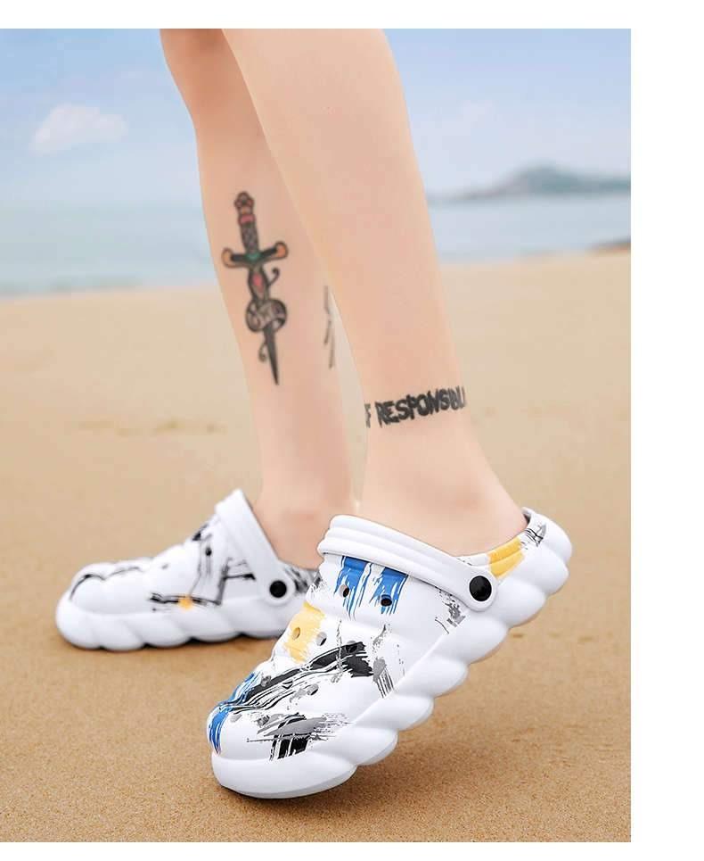 Mens Slippers Summer Flip Flops Sandals Fitness Fashion Garden Clogs Classic Mules Anti-Skid Rubber Sole Slip On Summer Mens Clogs Stevvex