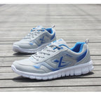 Mens Sport Running Sneakers Breathable Mesh Fashion Men Light Trainers Sneakers Mens Running Light Breathable Shoes Light Weight Running Sneakers