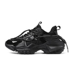 Mens Strong Casual Fashion Chunky Sneakers Height Increasing Spring Thick Sole Footwear Fashion High Quality Sneakers Slip on Walking Shoes High Top Casual Shoes For Men