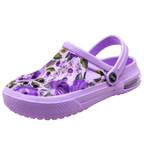 Mens Womens Sandals Hole Shoes Rubber Clogs Couple Garden Shoes Color Printing Air Cushion Beach Sandals Unisex Garden Clogs Lightweight Slip On Women Men Beach Sandals Water Shoes