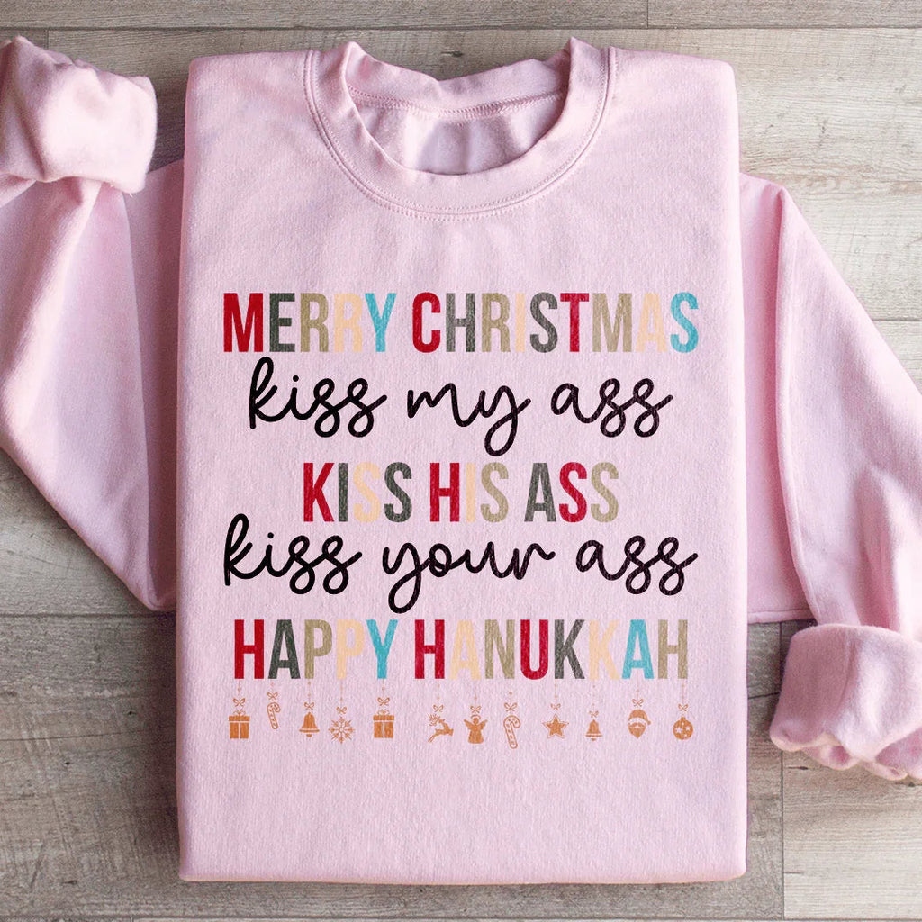 Merry Christmas Sweatshirt Peachy Sunday