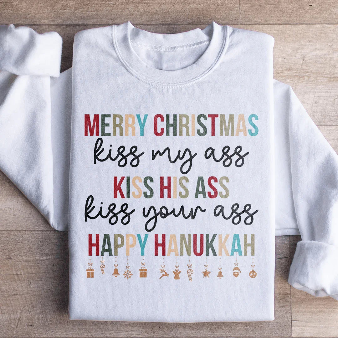 Merry Christmas Sweatshirt Peachy Sunday