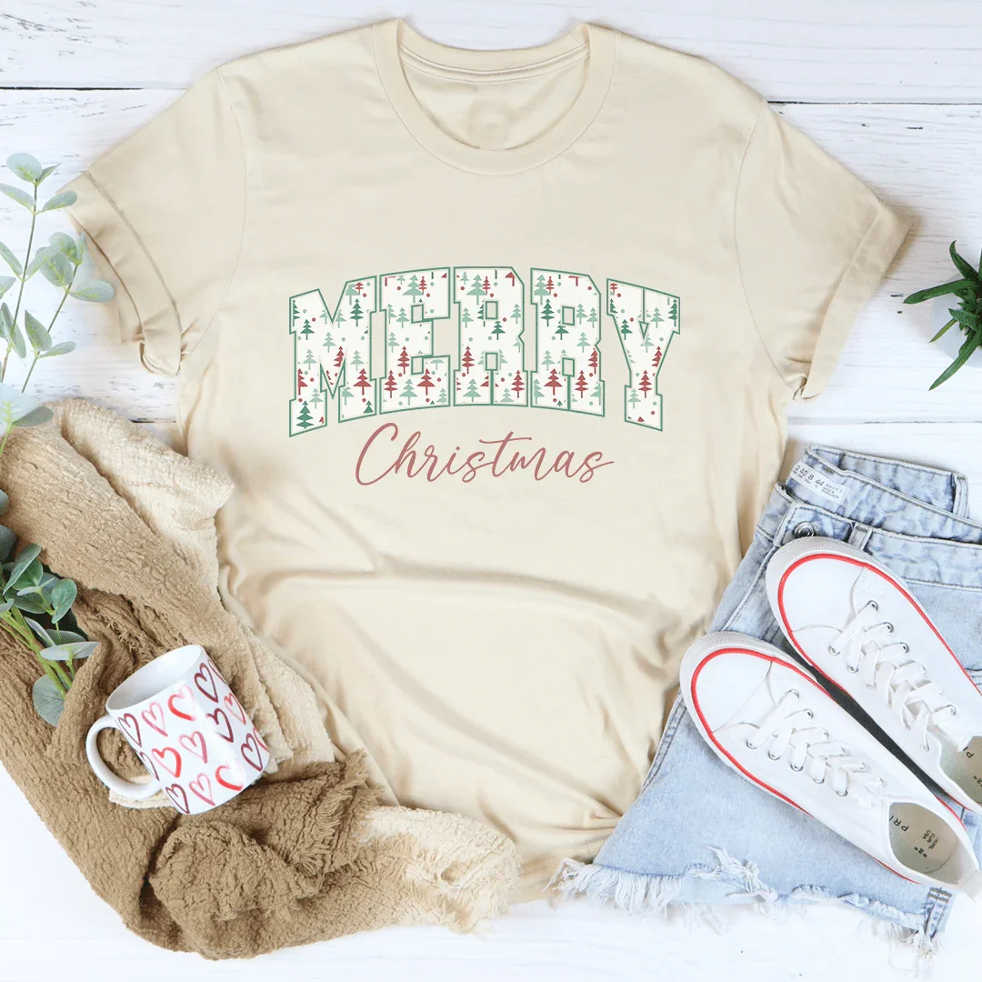 Merry Christmas Tee Peachy Sunday