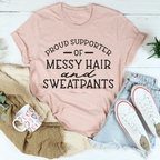 Messy Hair & Sweatpants Tee