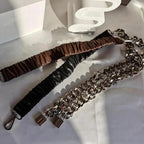 Metal Adjustable Chain Link Belts Fashion Belly Jewelry For Jeans Dresses Elegant Cool Style Lock Design Belts For Women Charming Belt Stevvex