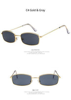 Metal Frame New Square Shape Sunglasses For Women & Men New  Decent & Elegant Lens Mirror New Popular Shades For Ladies Sun Glasses Stevvex