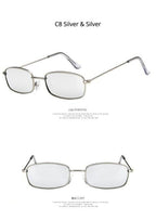 Metal Frame New Square Shape Sunglasses For Women & Men New  Decent & Elegant Lens Mirror New Popular Shades For Ladies Sun Glasses Stevvex