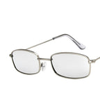 Metal Frame New Square Shape Sunglasses For Women & Men New  Decent & Elegant Lens Mirror New Popular Shades For Ladies Sun Glasses Stevvex