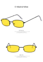 Metal Frame New Square Shape Sunglasses For Women & Men New  Decent & Elegant Lens Mirror New Popular Shades For Ladies Sun Glasses Stevvex