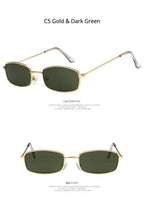 Metal Frame New Square Shape Sunglasses For Women & Men New  Decent & Elegant Lens Mirror New Popular Shades For Ladies Sun Glasses Stevvex