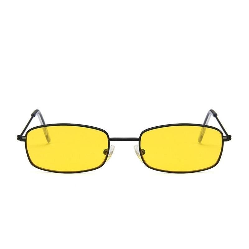 Metal Frame New Square Shape Sunglasses For Women & Men New  Decent & Elegant Lens Mirror New Popular Shades For Ladies Sun Glasses Stevvex