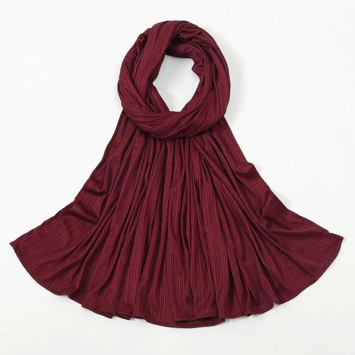 Crinkled Soft Jersey Hijab | Crinkled Hijab (MH001) Mariam's Collection