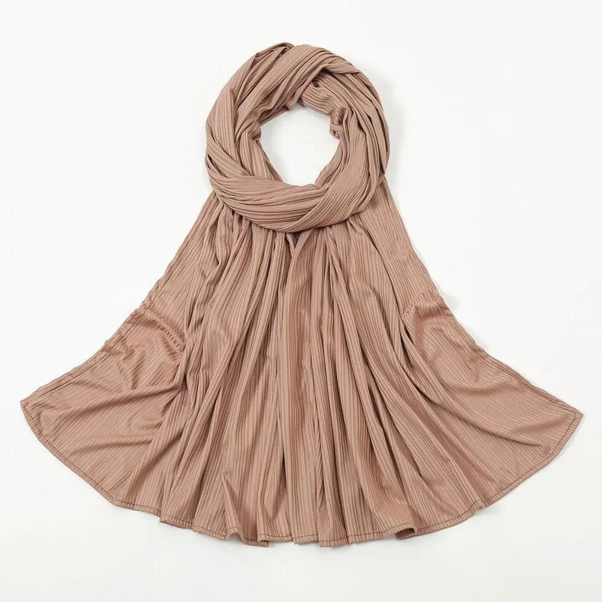 Crinkled Soft Jersey Hijab | Crinkled Hijab (MH001) Mariam's Collection