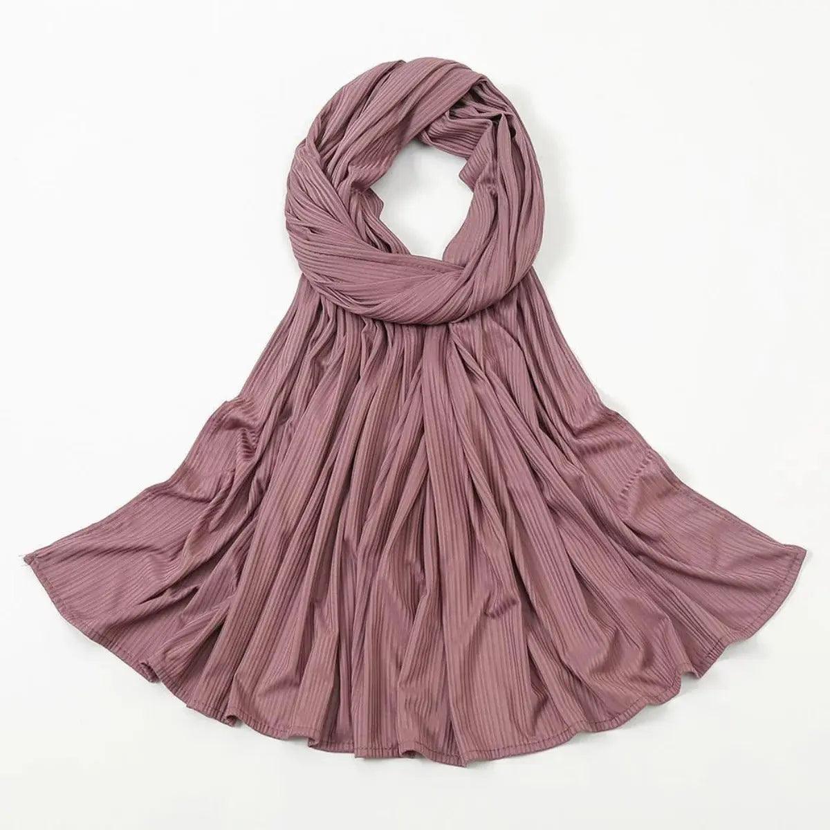 Crinkled Soft Jersey Hijab | Crinkled Hijab (MH001) Mariam's Collection
