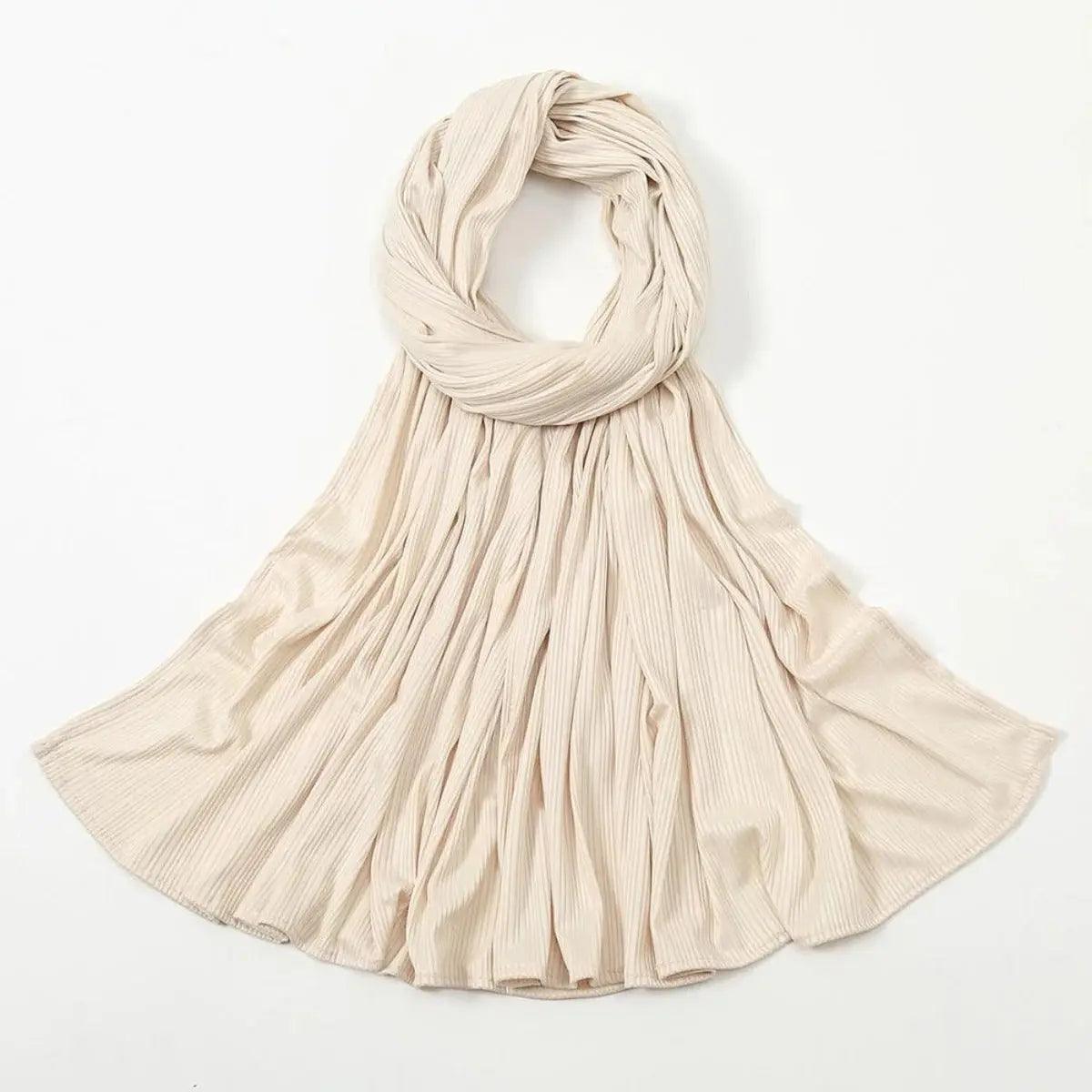 Crinkled Soft Jersey Hijab | Crinkled Hijab (MH001) Mariam's Collection