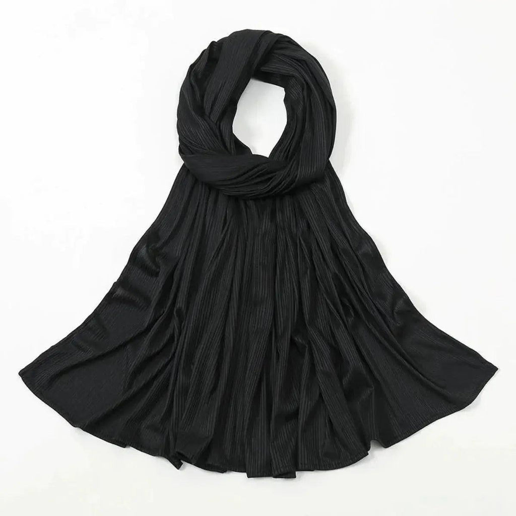 Crinkled Soft Jersey Hijab | Crinkled Hijab (MH001) Mariam's Collection