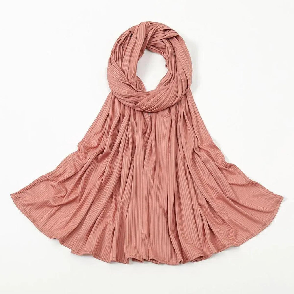 Crinkled Soft Jersey Hijab | Crinkled Hijab (MH001) Mariam's Collection