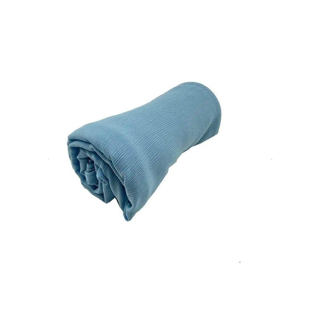 Crepe Scarf Crinkle Chiffon Hijab for Women Shawls Ripple Pleated (MH003) Mariam's Collection