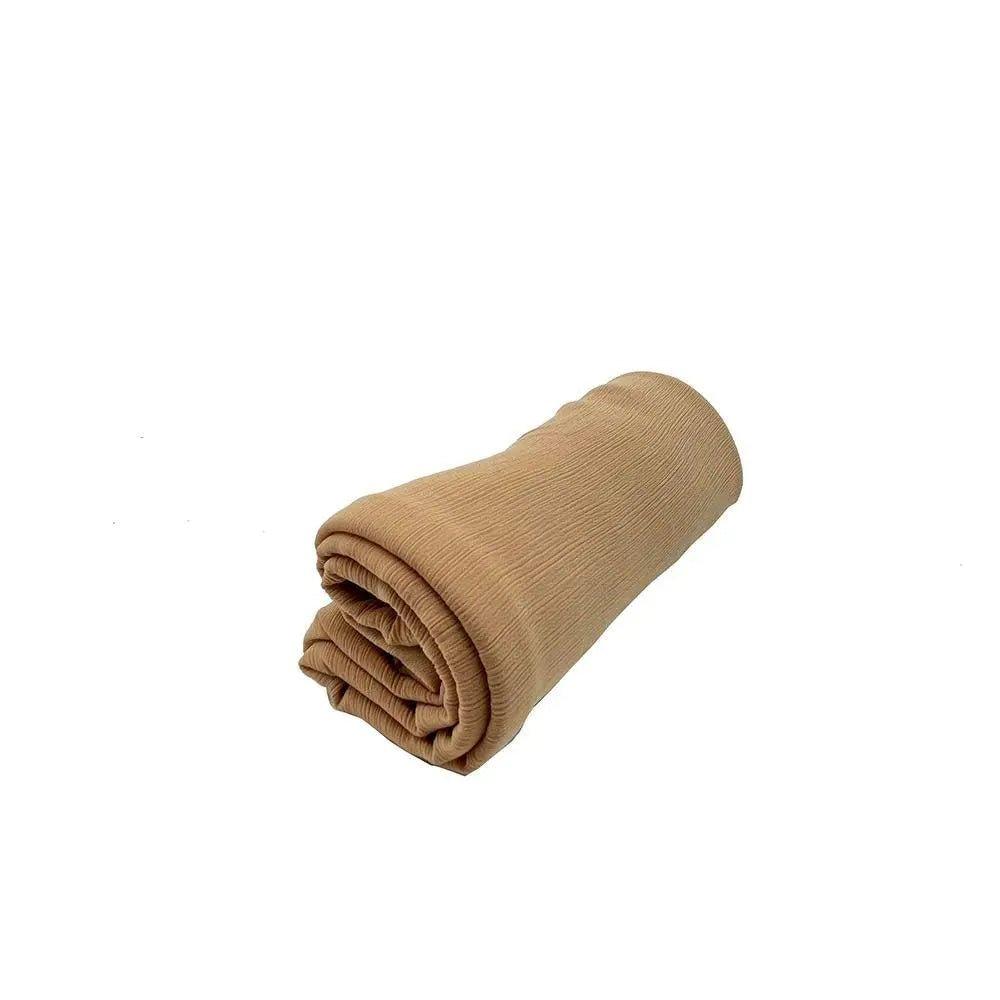 Crepe Scarf Crinkle Chiffon Hijab for Women Shawls Ripple Pleated (MH003) Mariam's Collection