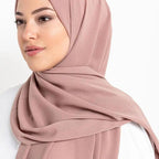 Crepe Scarf Crinkle Chiffon Hijab for Women Shawls Ripple Pleated (MH003) Mariam's Collection