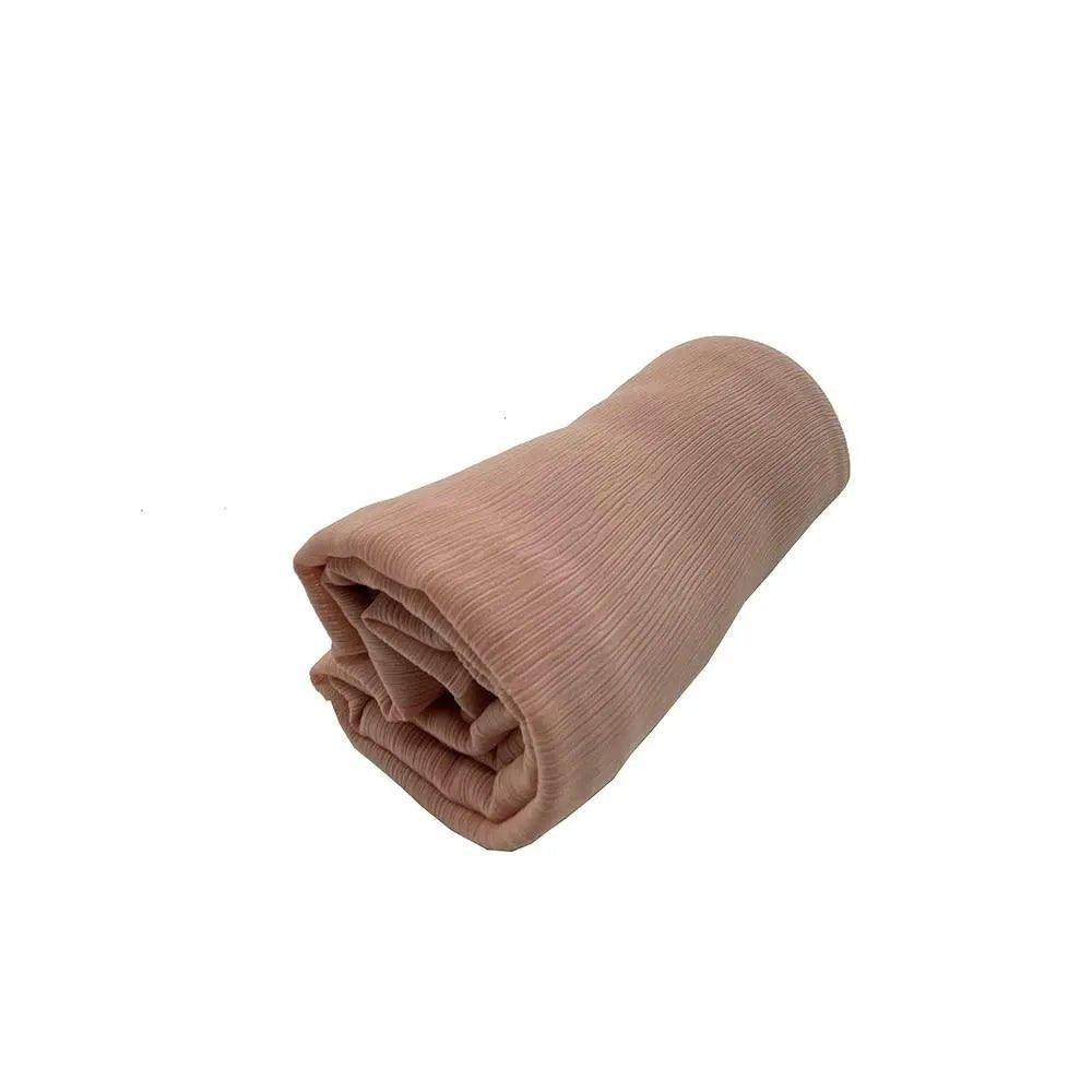 Crepe Scarf Crinkle Chiffon Hijab for Women Shawls Ripple Pleated (MH003) Mariam's Collection