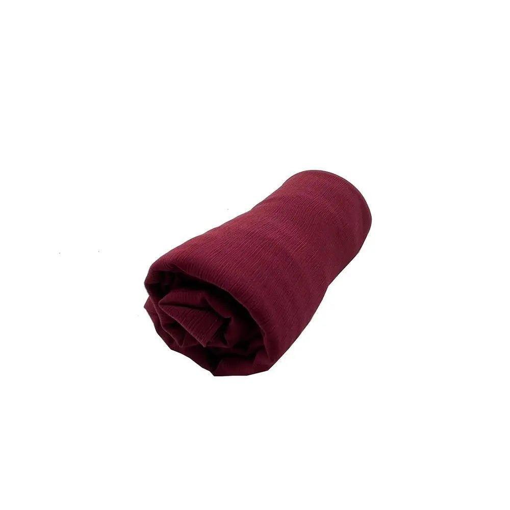 Crepe Scarf Crinkle Chiffon Hijab for Women Shawls Ripple Pleated (MH003) Mariam's Collection
