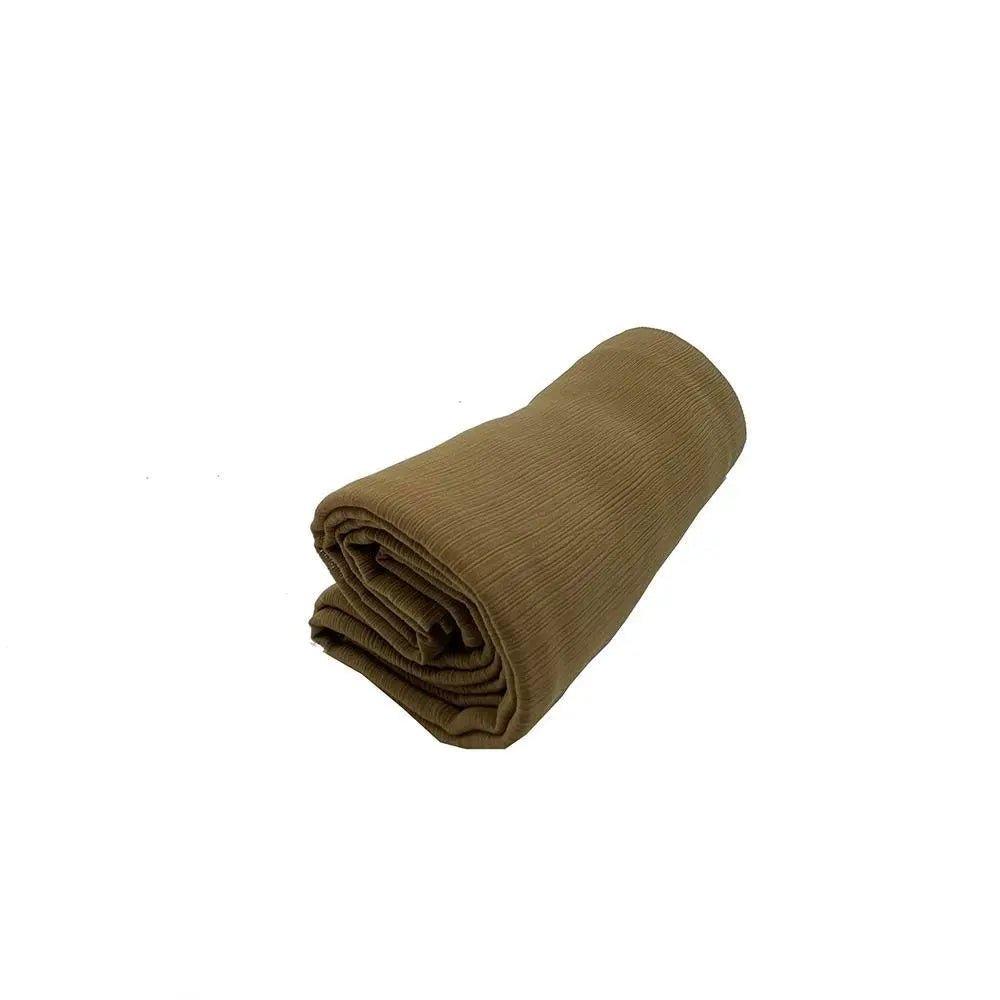 Crepe Scarf Crinkle Chiffon Hijab for Women Shawls Ripple Pleated (MH003) Mariam's Collection