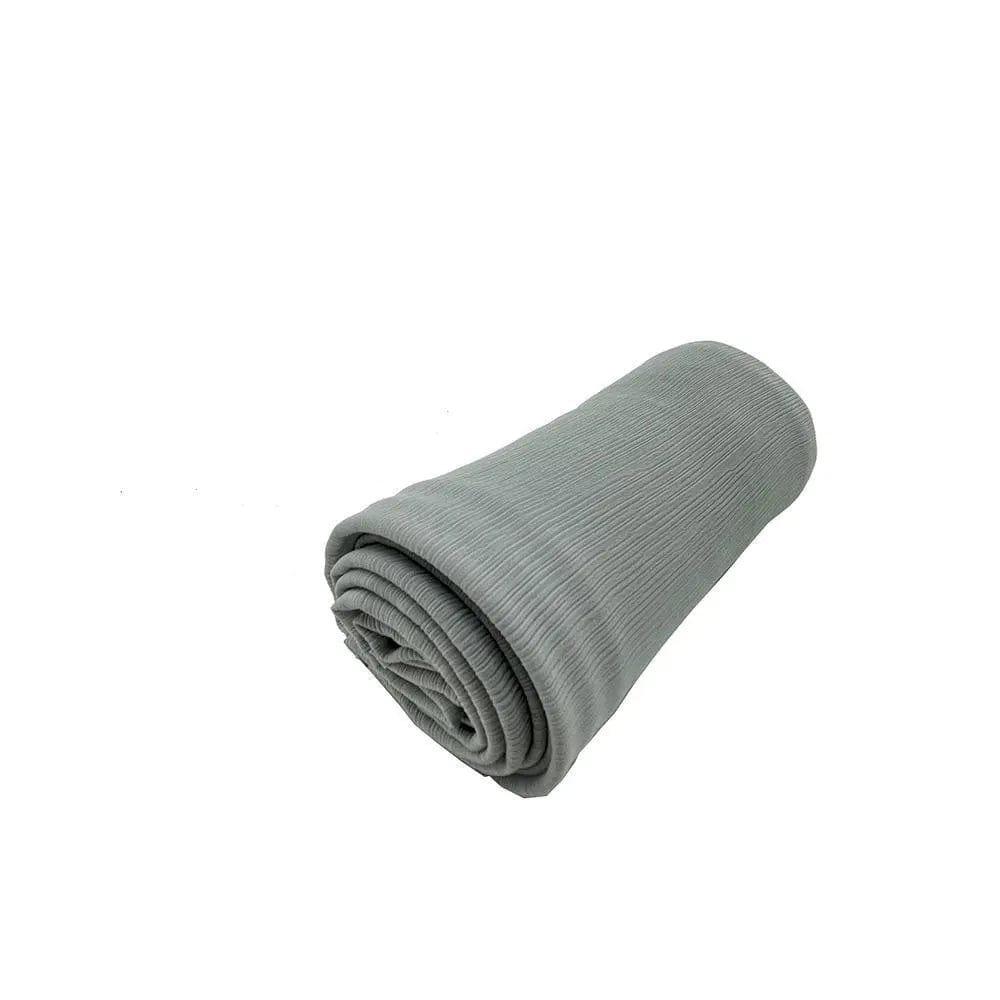 Crepe Scarf Crinkle Chiffon Hijab for Women Shawls Ripple Pleated (MH003) Mariam's Collection