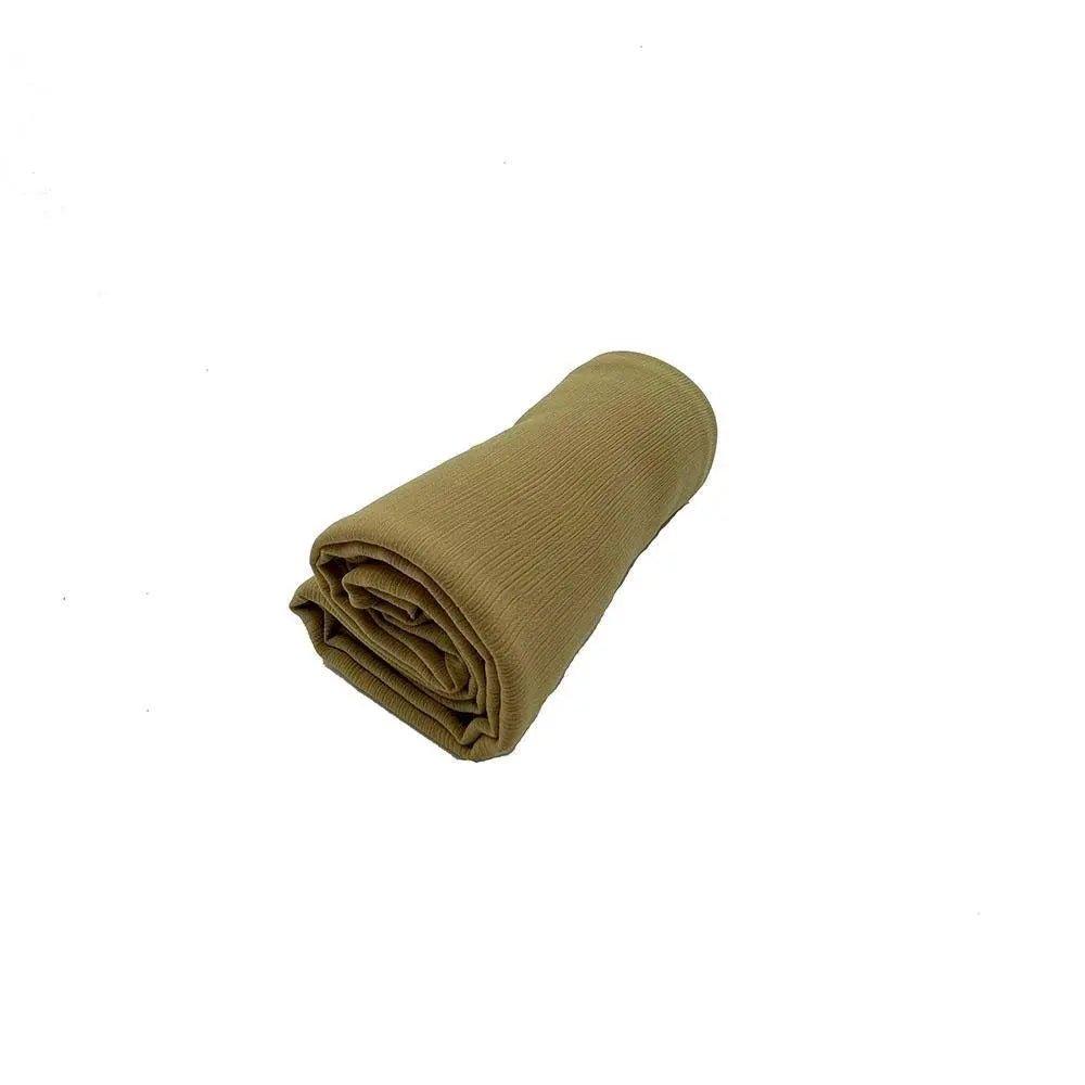 Crepe Scarf Crinkle Chiffon Hijab for Women Shawls Ripple Pleated (MH003) Mariam's Collection