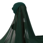 Chiffon Instant Hijab with Modal Undercap (MH004) Mariam's Collection