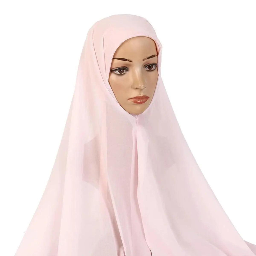 Chiffon Instant Hijab with Modal Undercap (MH004) Mariam's Collection