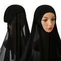 Chiffon Instant Hijab with Modal Undercap (MH004) Mariam's Collection