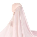 Chiffon Instant Hijab with Modal Undercap (MH004) Mariam's Collection