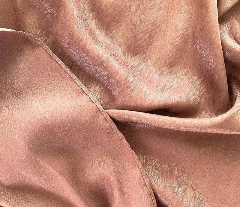 MH009 Satin Jacquard Wavy Pattern Muslim Hijab - SJB-DIAMOND ELITES