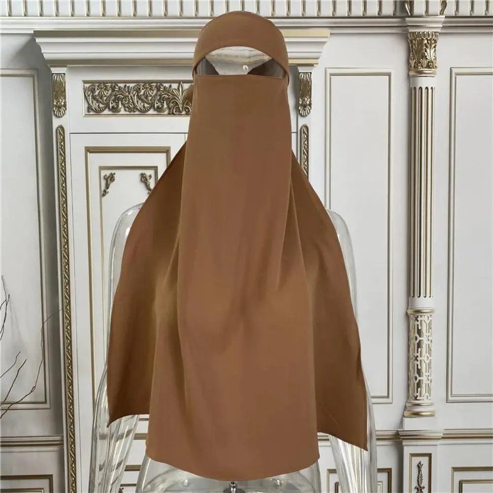 Soft Nidha Niqab 10 Shades Available (MH016) - SJB-DIAMOND ELITES