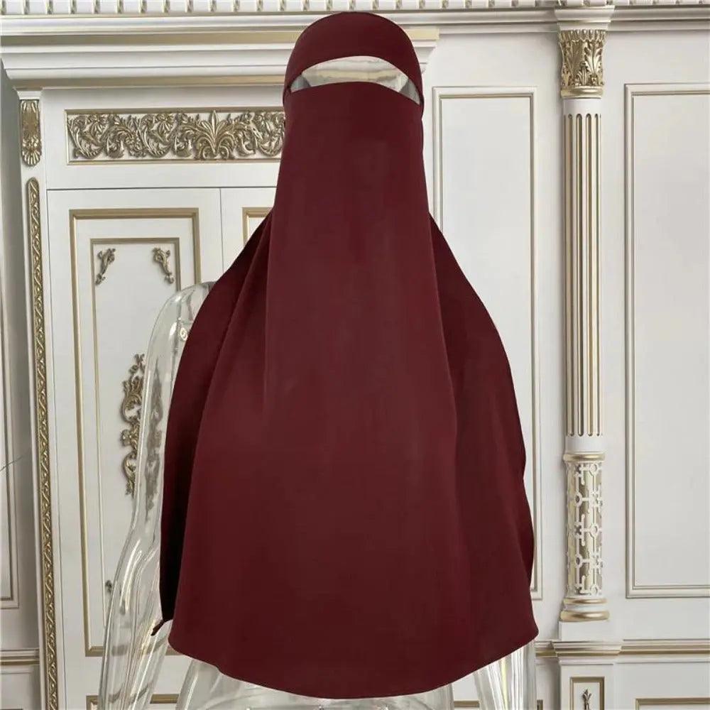 Soft Nidha Niqab 10 Shades Available (MH016) - SJB-DIAMOND ELITES
