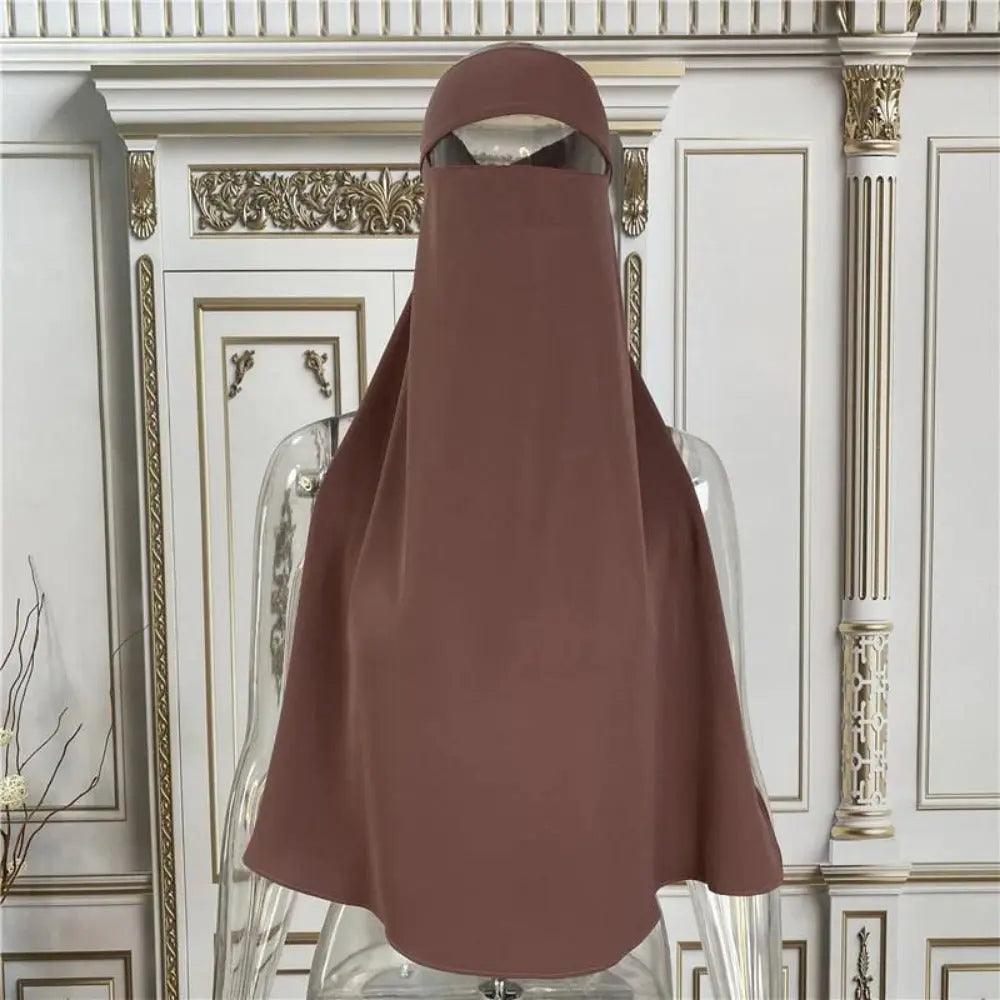 Soft Nidha Niqab 10 Shades Available (MH016) - SJB-DIAMOND ELITES