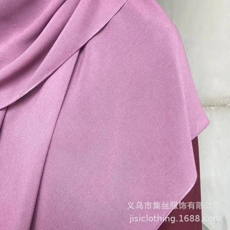 Composite Silk Chiffon Scarf  Classics Hijab (MH021) Mariam's Collection