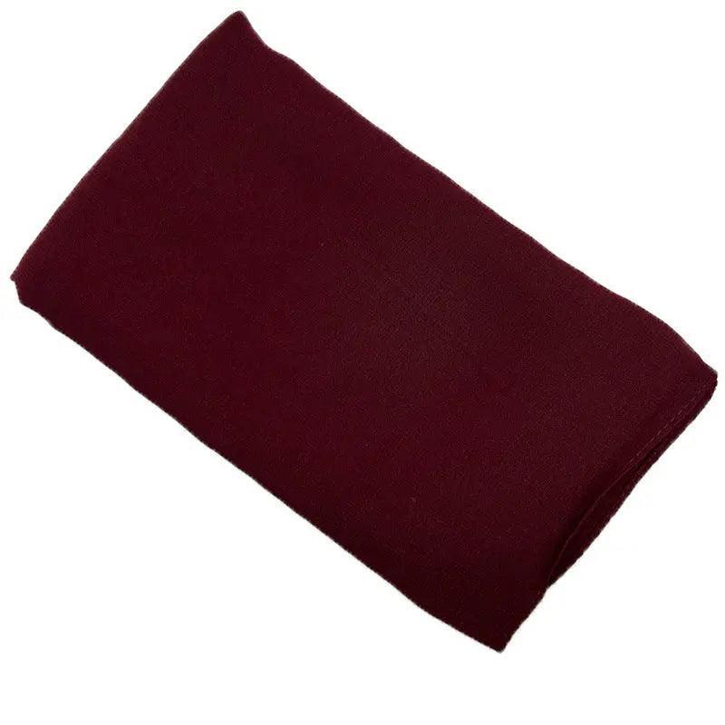Composite Silk Chiffon Scarf  Classics Hijab (MH021) - SJB-DIAMOND ELITES