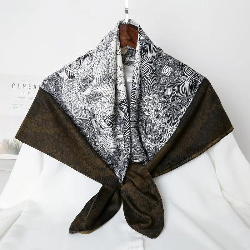 Scarf Fashion Print Hijab (MH026) - SJB-DIAMOND ELITES