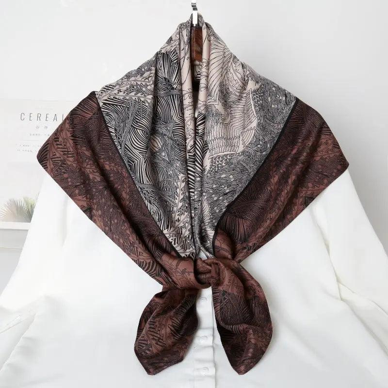 Scarf Fashion Print Hijab (MH026) - SJB-DIAMOND ELITES