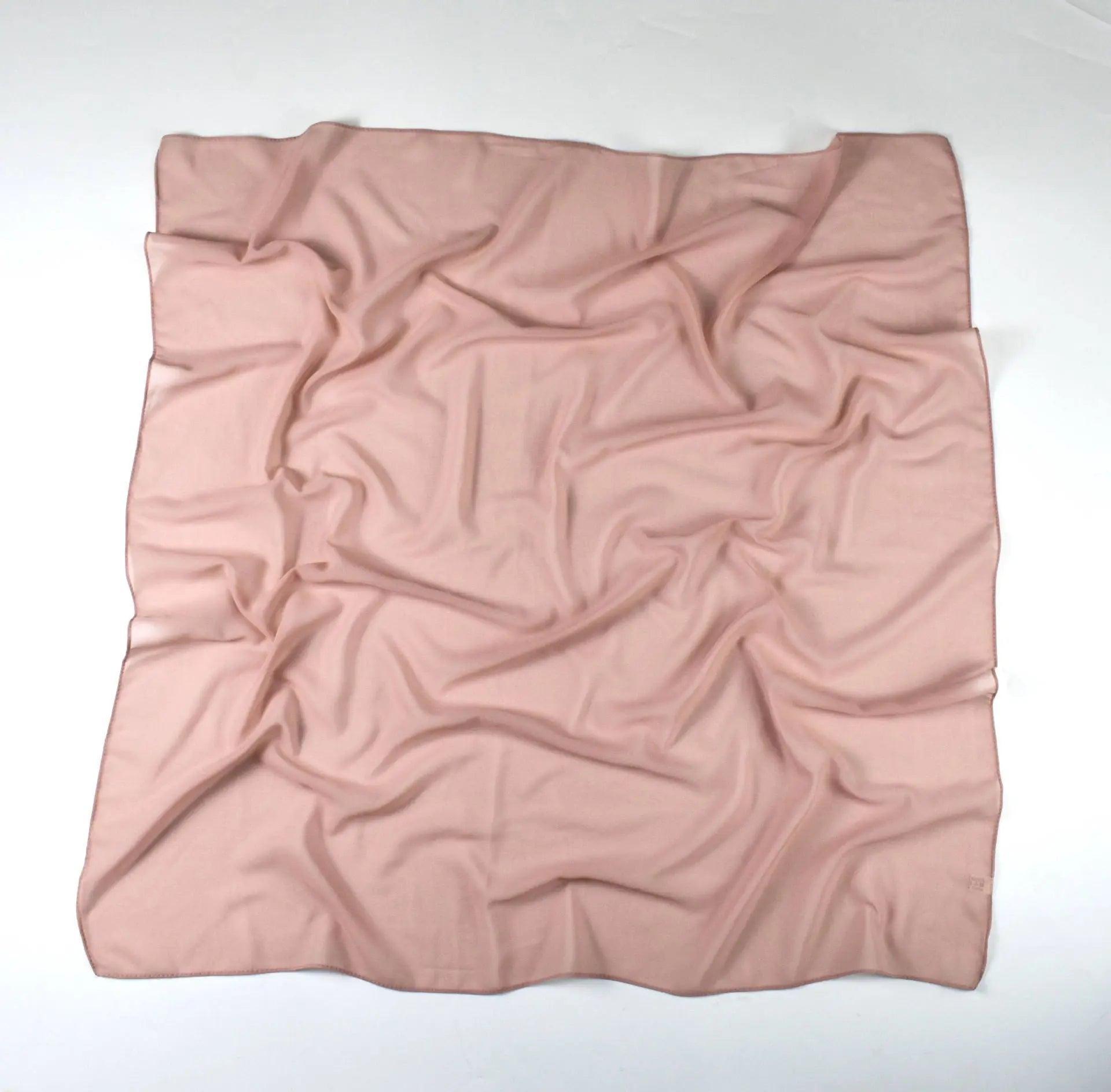 Pearl chiffon square hijab (MH028) - SJB-DIAMOND ELITES
