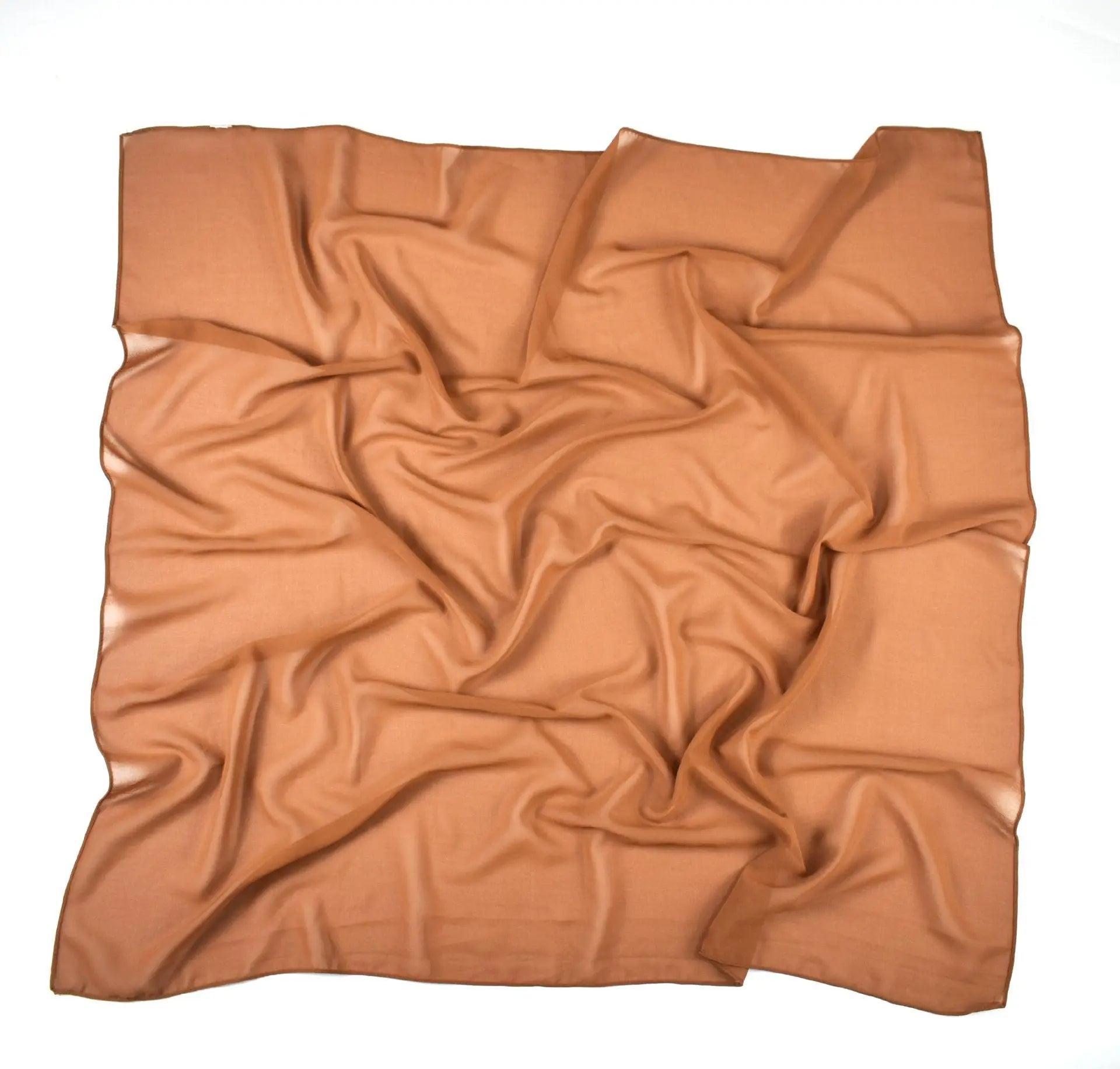 Pearl chiffon square hijab (MH028) - SJB-DIAMOND ELITES